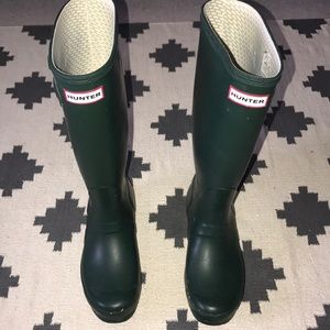 Green Hunter Boots